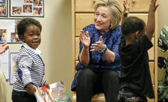 Hillary Clinton touts new child-development initiative during Tulsa visit