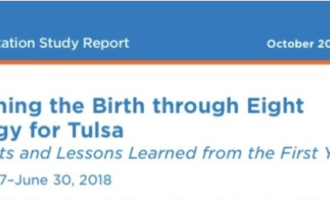 LAUNCHING THE BIRTH THROUGH EIGHT STRATEGY FOR TULSA